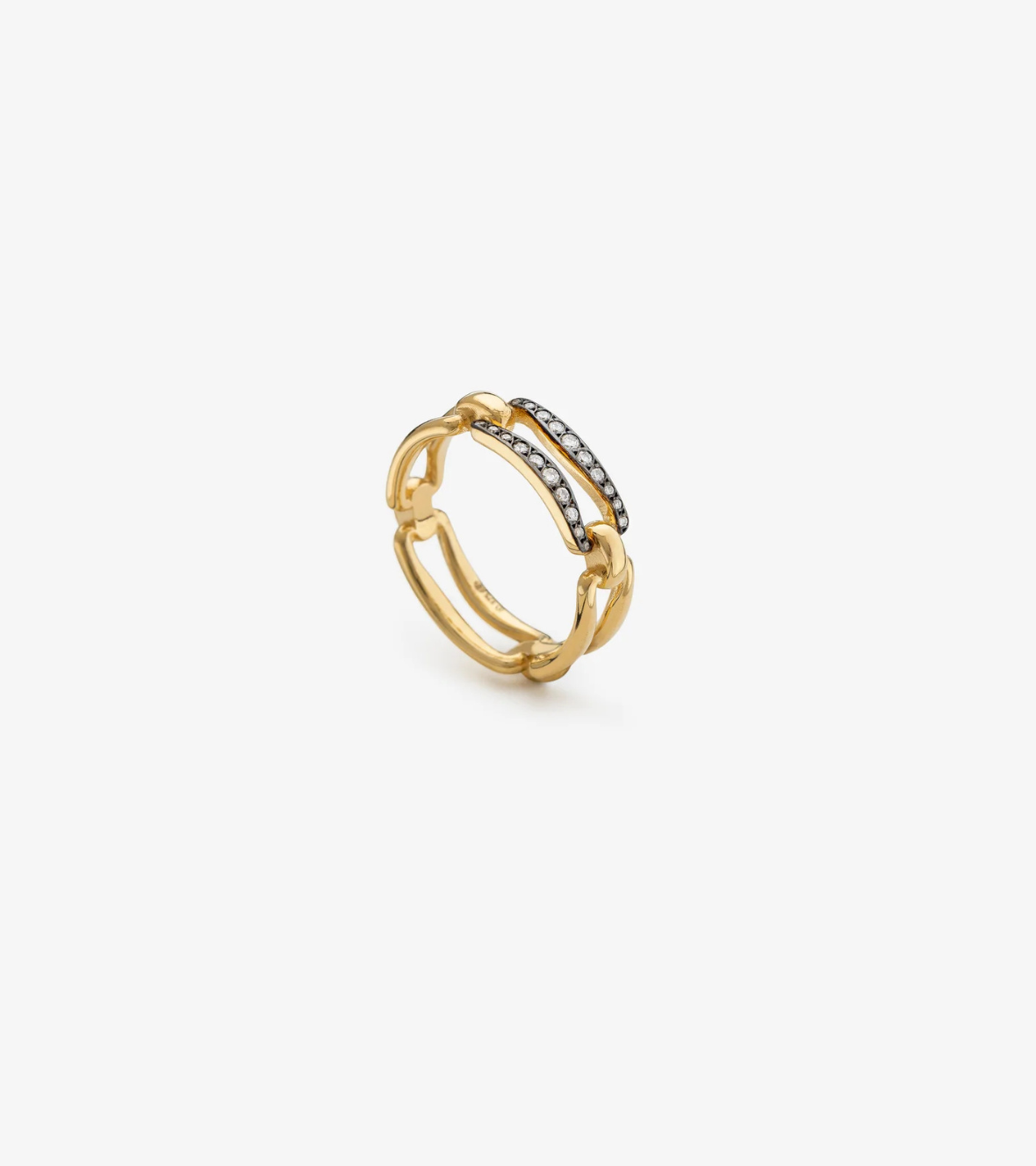 Immortelle Wide Chain Ring